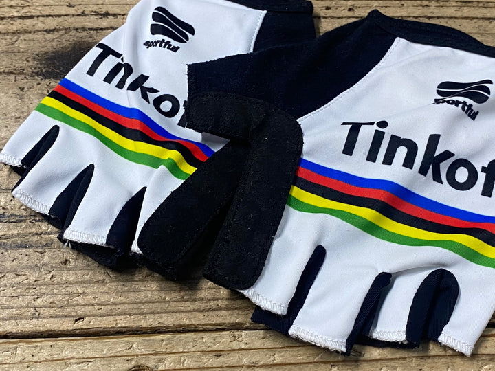 KJ799 スポーツフル sportful 指切り グローブ 白 黒 M