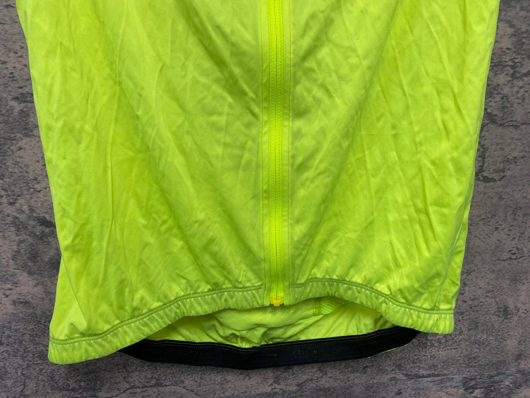 JQ908 パールイズミ PEARL iZUMi ジレ サイクルベスト 蛍光イエロー L