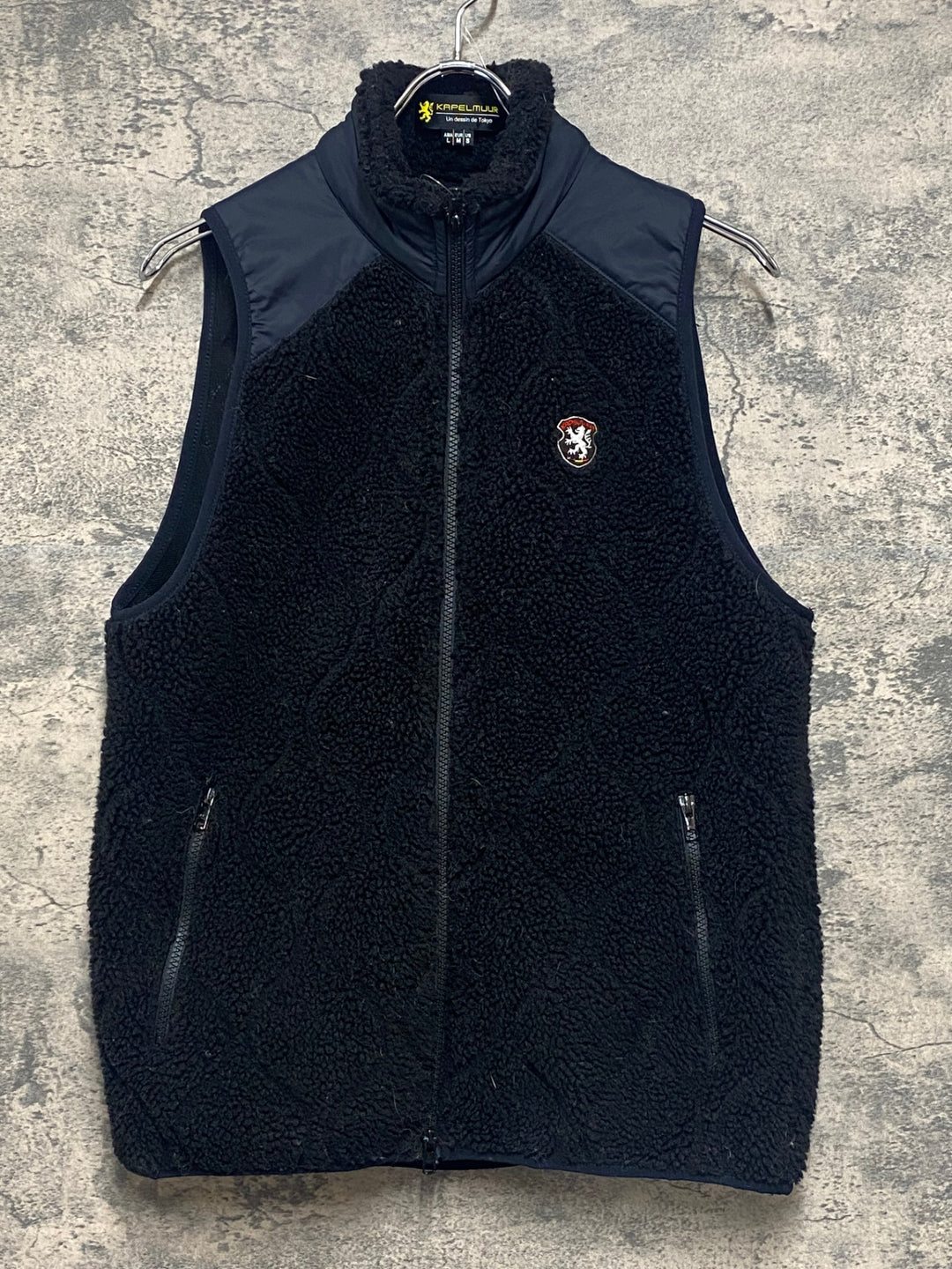 KP551 カペルミュール KAPELMUUR サイクルベスト ジレ 黒 L