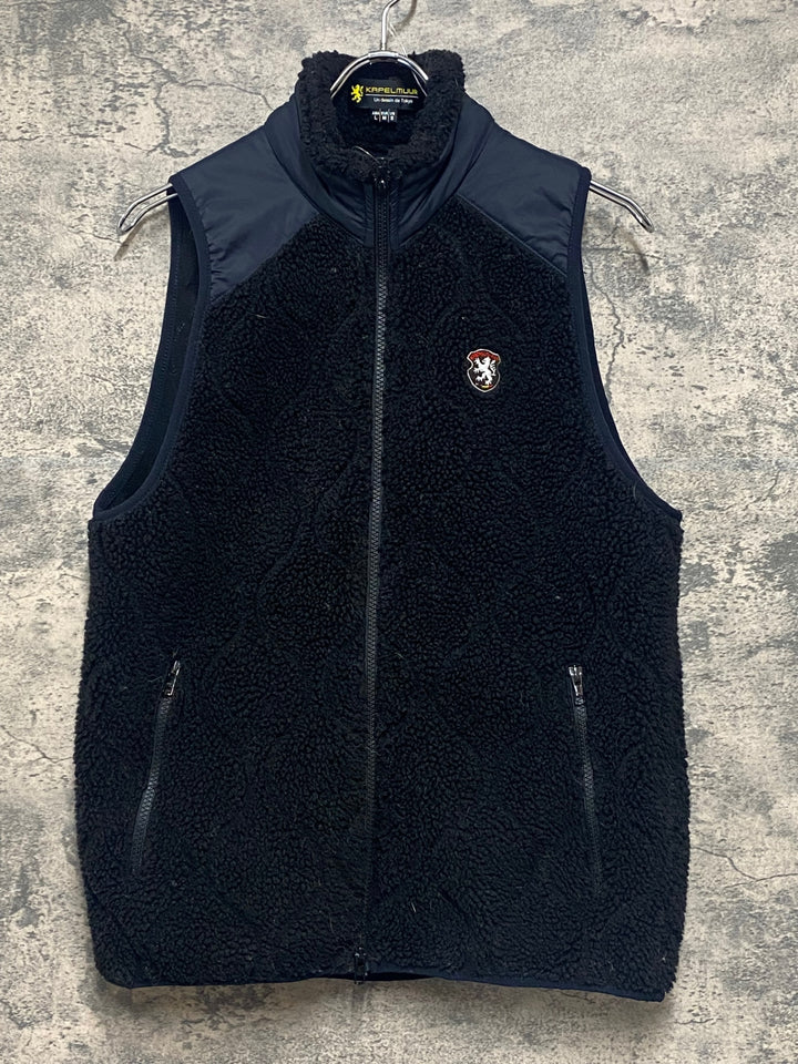 KP551 カペルミュール KAPELMUUR サイクルベスト ジレ 黒 L