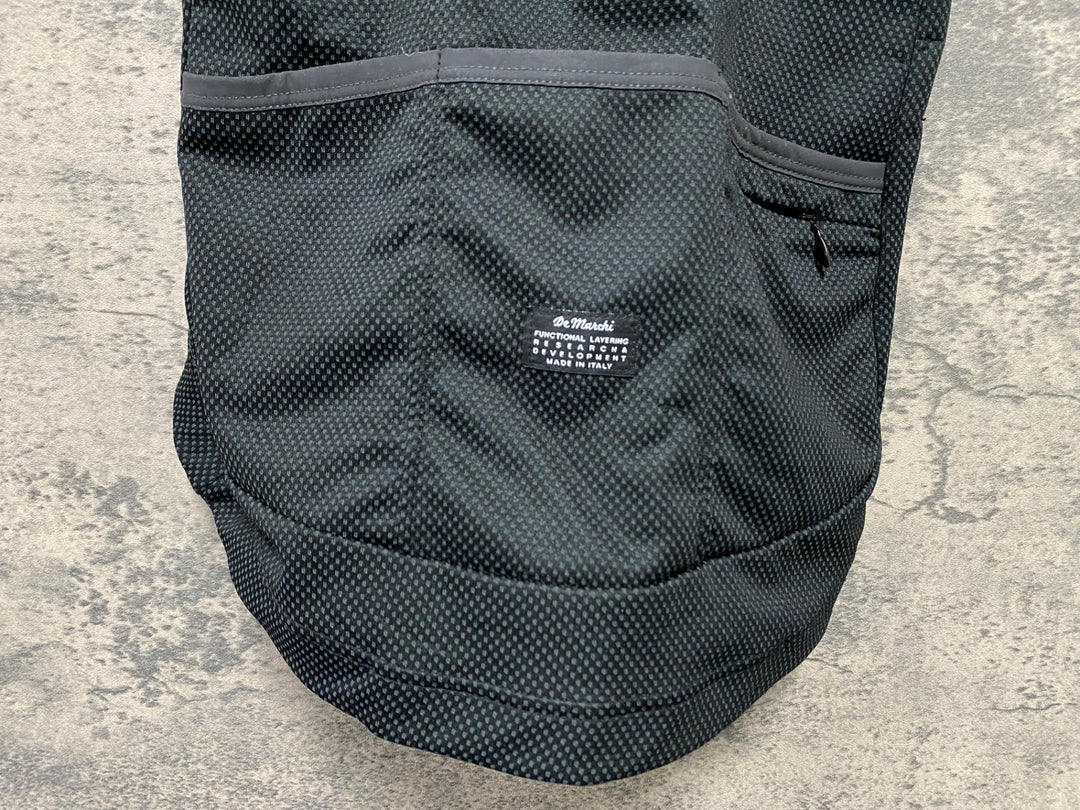 JE562 デマルキ De Marchi 半袖 サイクルジャージ 黒 レディース XS