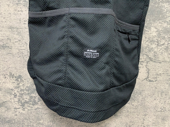 JE562 デマルキ De Marchi 半袖 サイクルジャージ 黒 レディース XS