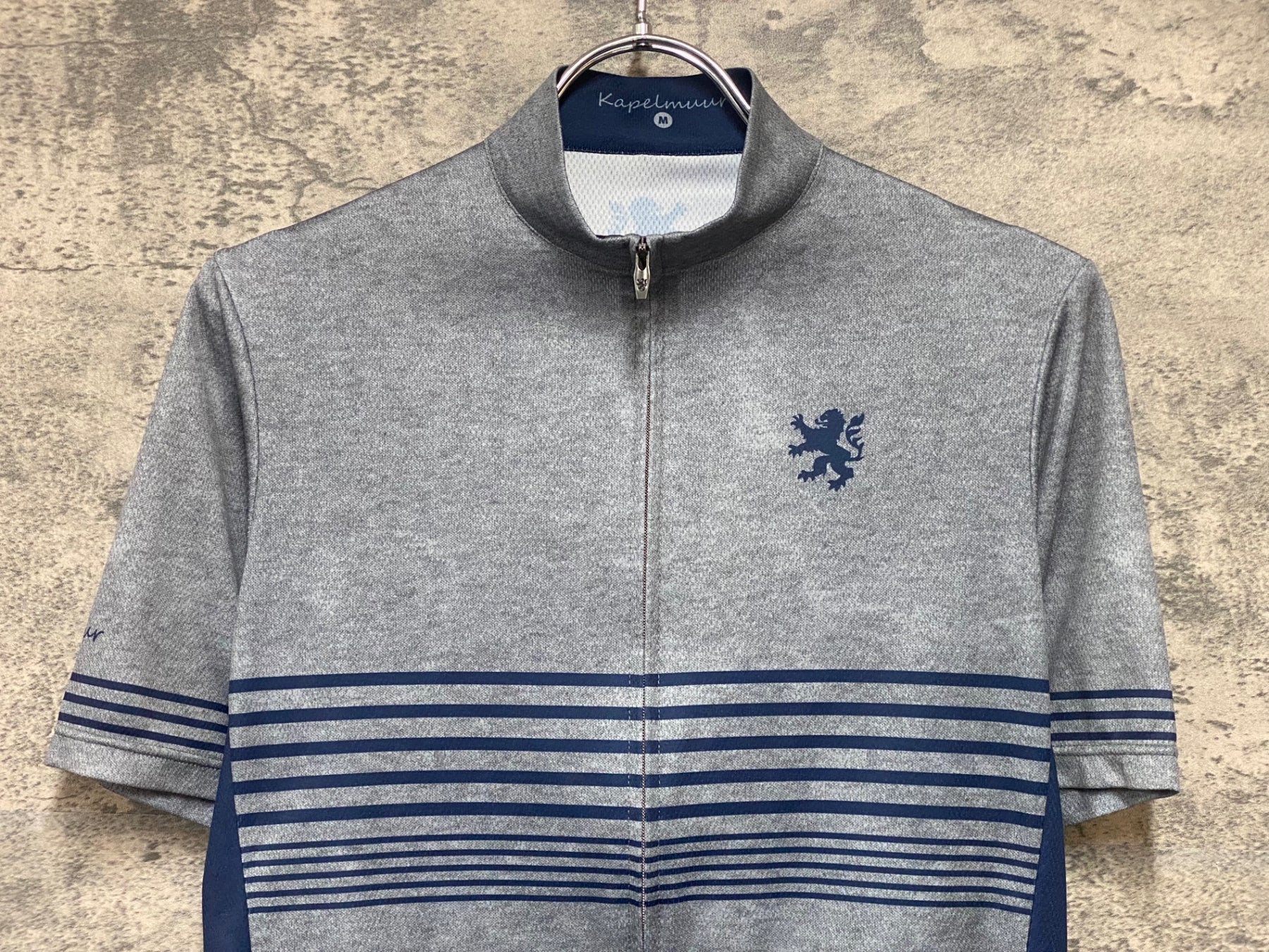 KD898 カペルミュール KAPELMUUR 半袖 サイクルジャージ グレー M