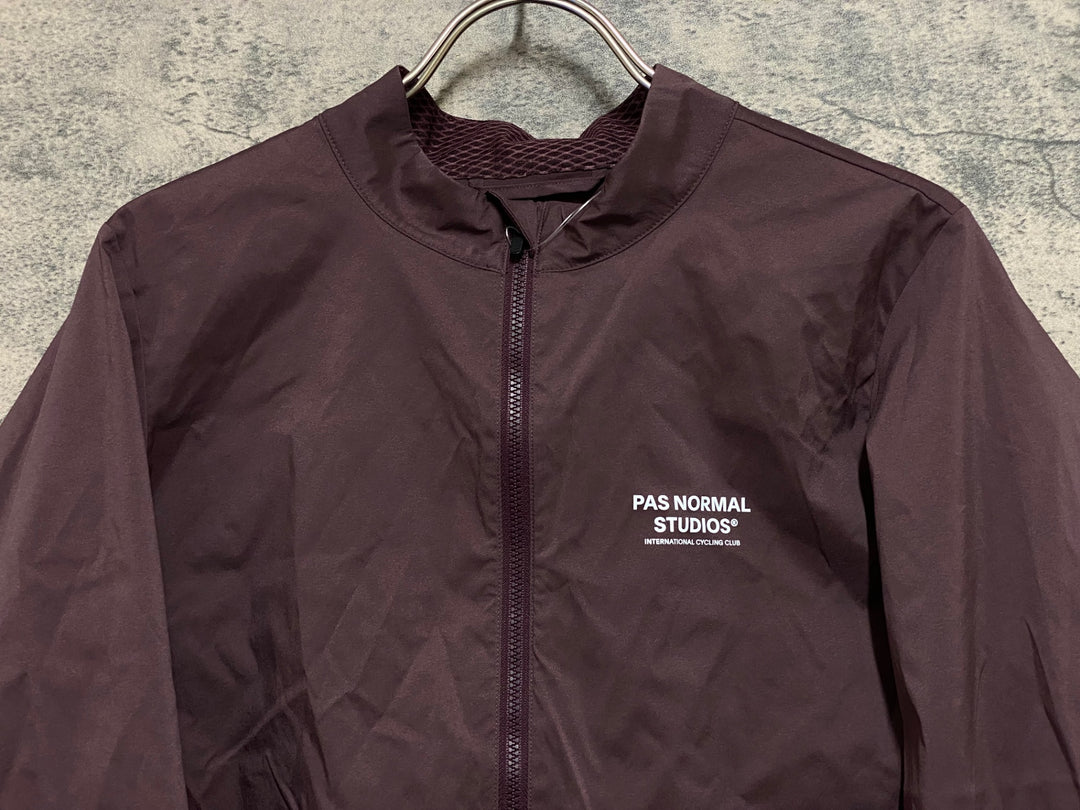 KA553 パスノーマルスタジオ PAS NORMAL STUDIOS MECHANISM STOW AWAY JACKET 長袖 ウインドブレーカー バーガンディ L