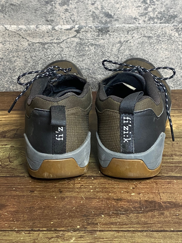 JJ231 フィジーク FIZIK TERRA ERGOLACE X2 ビンディングシューズ 茶色 EU43