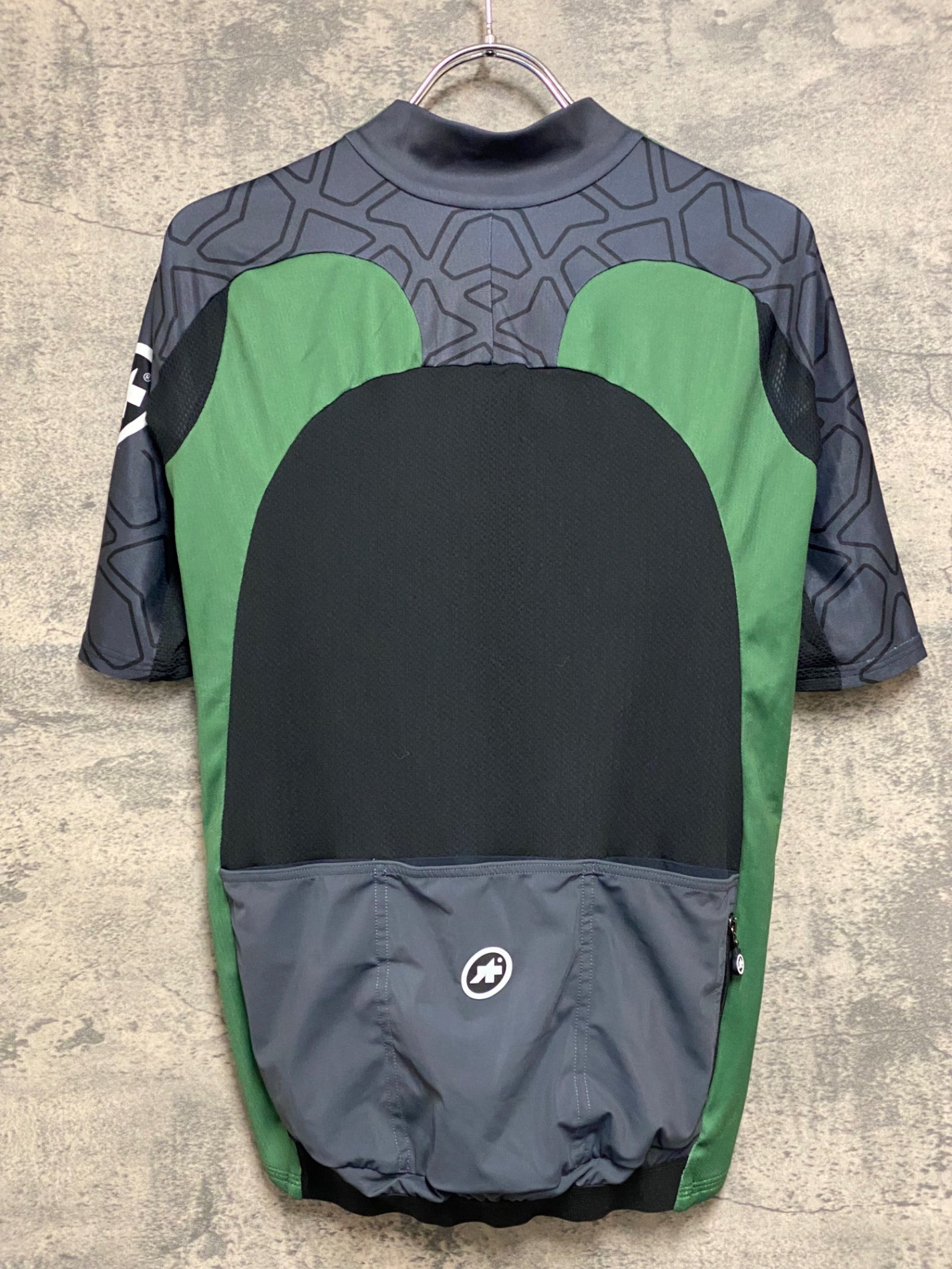 JL103 アソス assos XC SHORT SLEEVE JERSEY 半袖 サイクルジャージ 緑