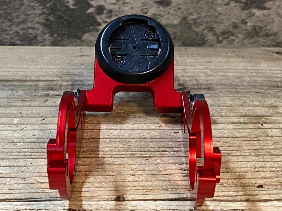 JO146 レックマウント REC-MOUNTS 両持ちサイコンマウント Φ31.8 赤