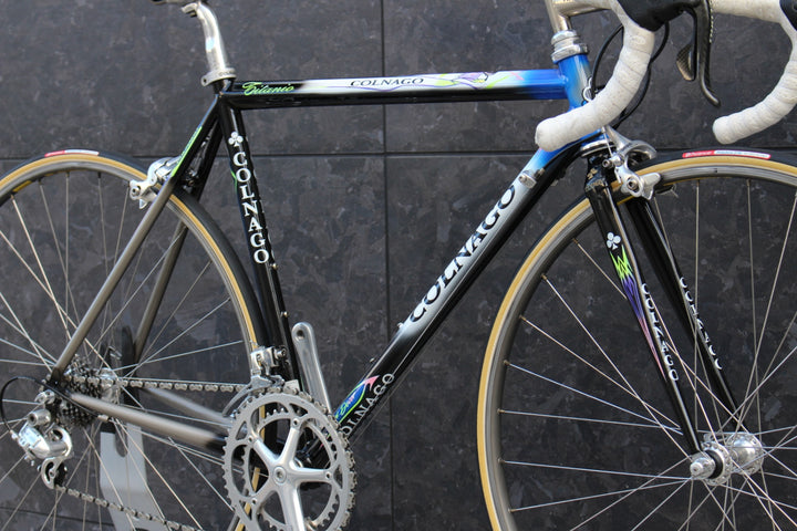 コルナゴ COLNAGO チタニオ TITANIO ART DECOR 1998年頃 カンパニョーロ レコード 9S チタン ロードバイク 【福岡店】