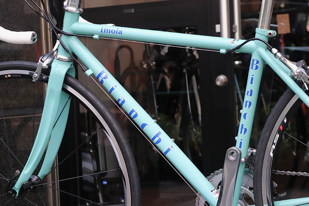 ビアンキ BIANCHI イモラ IMOLA 2015 44サイズ シマノ ティアグラ 4600 10S クロモリ ロードバイク【東京南麻布店】