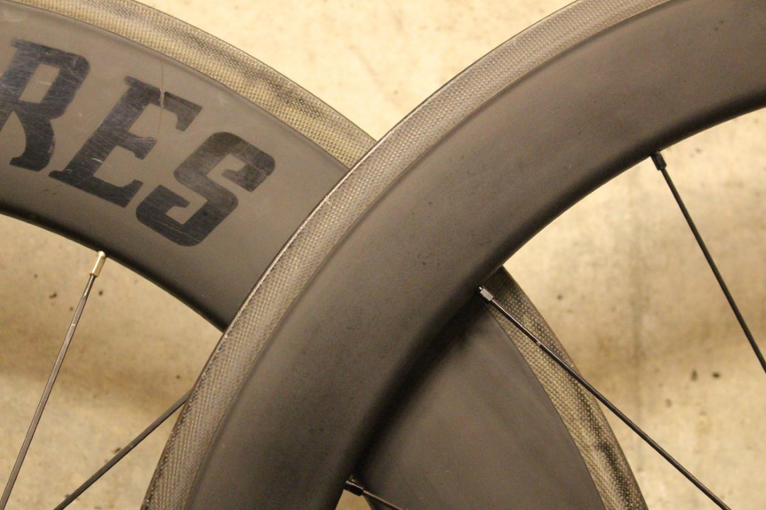 ブローチャーズ BROTURES SHRED 両切り ピスト カーボン ホイールセット 700C ナローリム 【福岡店】