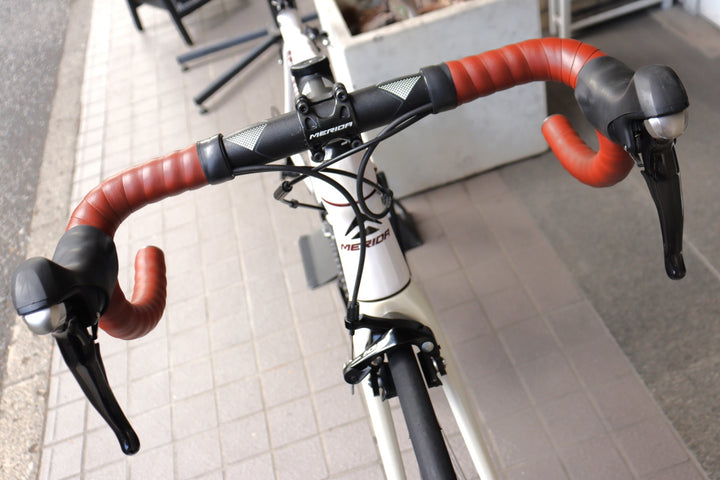 BFV013 メリダ MERIDA スクルトゥーラ SCULTURA 4000 2017モデル 50サイズ シマノ 105 5800 MIX 11S カーボン ロードバイク 【横浜店】