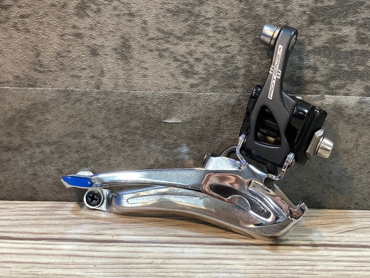 JS033 カンパニョーロ CAMPAGNOLO ポテンツァ POTENZA フロントディレイラー 直付 2S