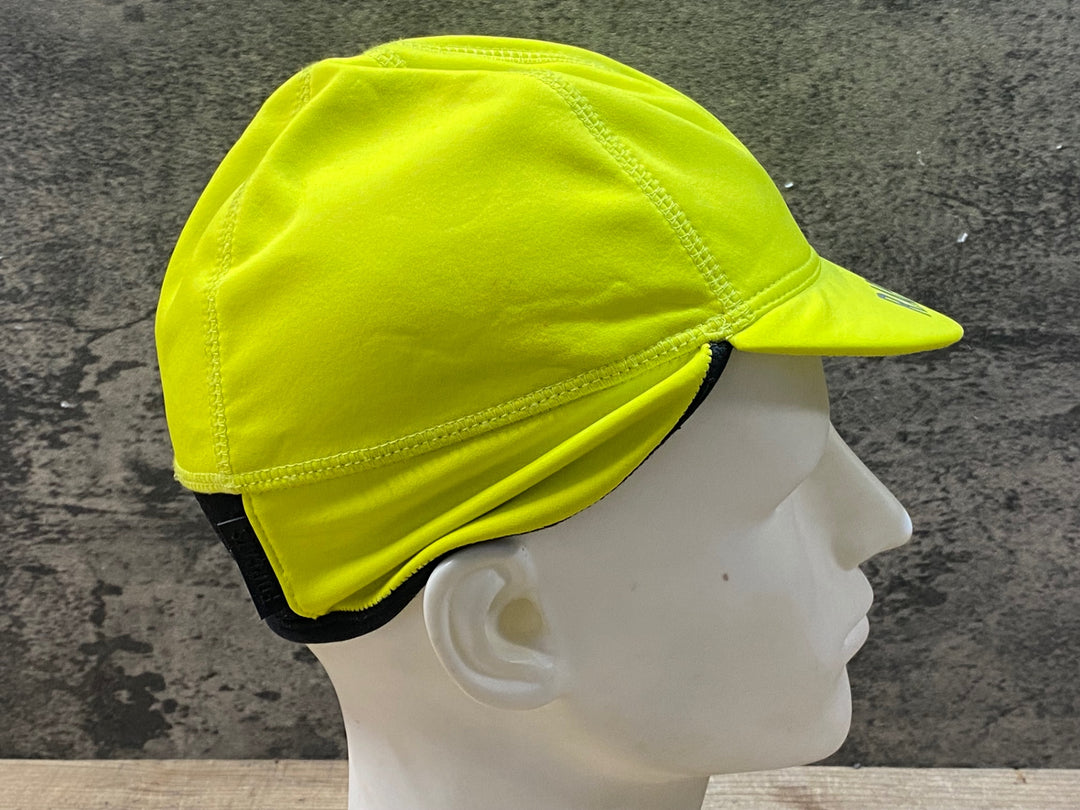 KA644 ラファ Rapha ウインターキャップ 黄 ワンサイズ 裏起毛