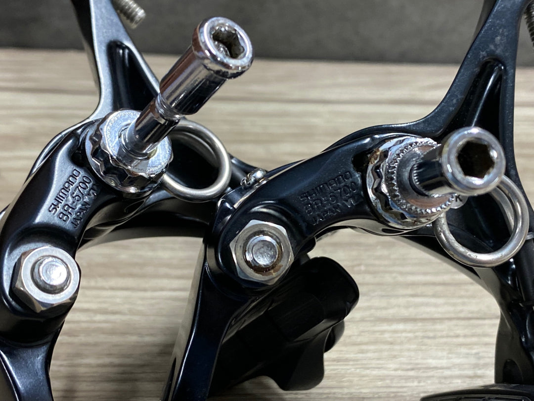 KQ616 シマノ SHIMANO 105 BR-5700 キャリパーブレーキ 前後セット