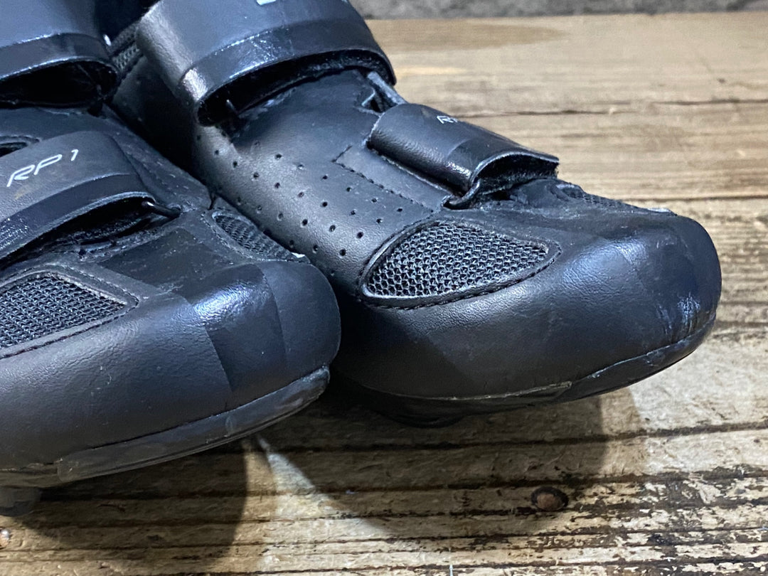 KG401 シマノ SHIMANO RP1 SH-RP100-S L ビンディングシューズ 黒 SPD 3穴 EU38 ※ペン字あり