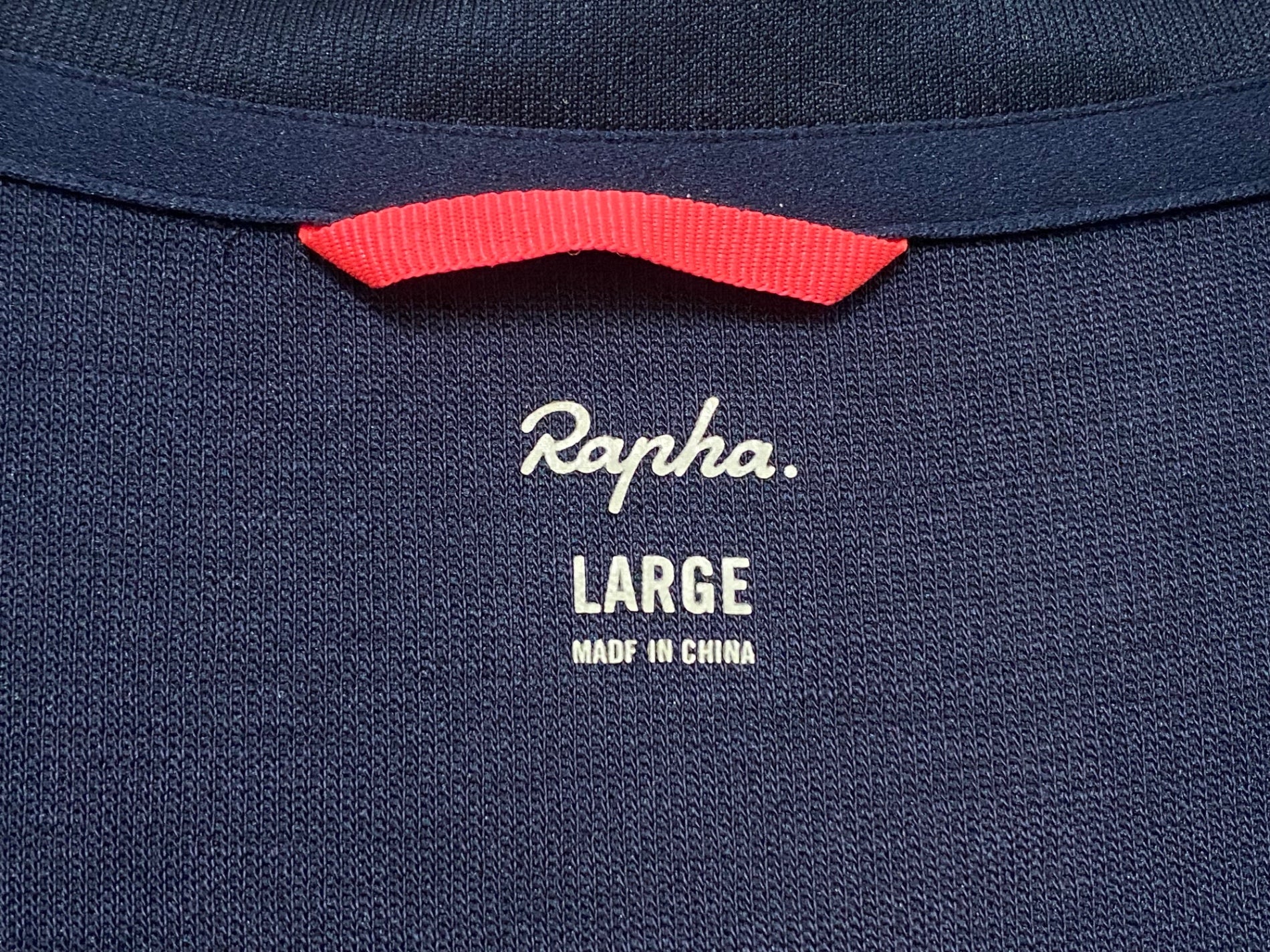 JH979 ラファ Rapha BREVET JERSEY 半袖 サイクルジャージ 濃紺 L