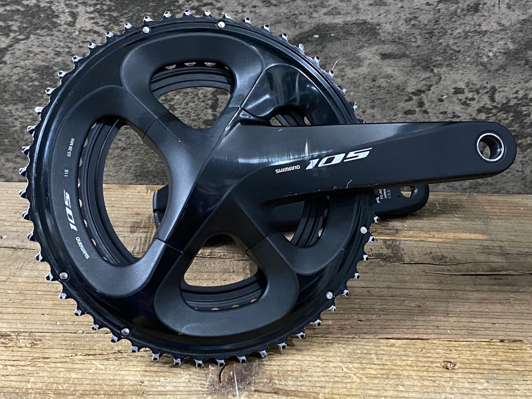 KD671 SHIMANO 105 FC-R7000 53-39T 172.5mm クランクセット 2×11S