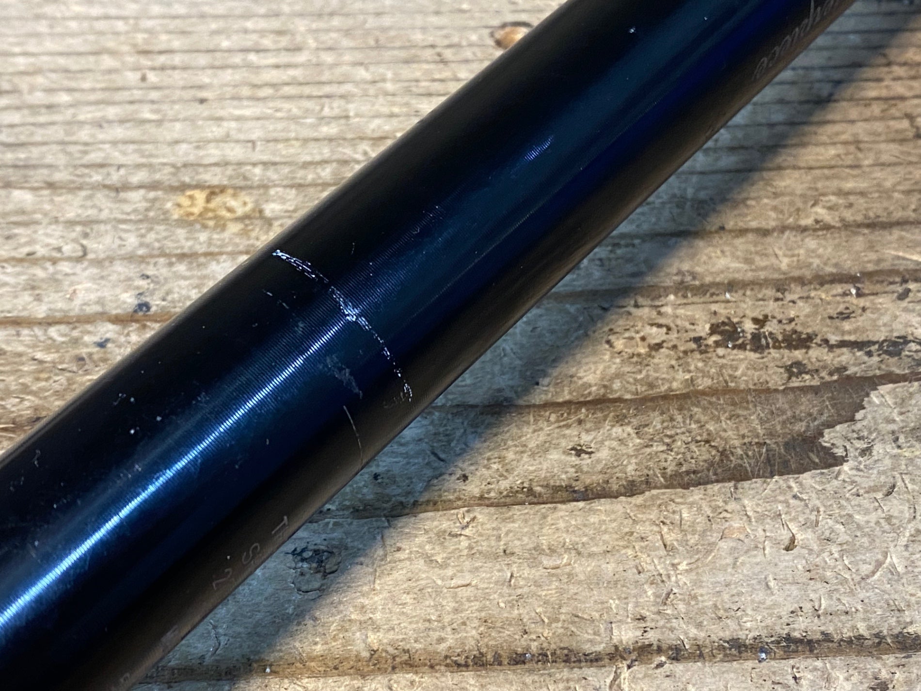 JP741 トムソン THOMSON Masterpiece アルミ シートポスト 黒 240mm