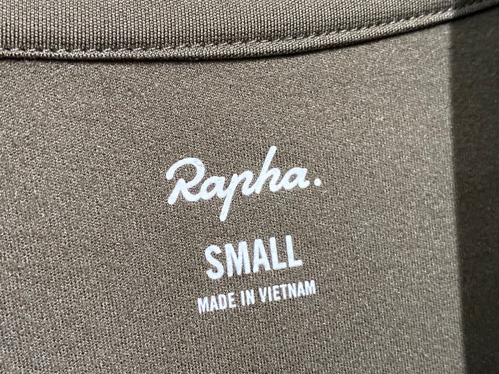JK768 ラファ Rapha MEN'S CORE THERMAL LONG SLEEVE JERSEY 長袖 サイクルジャージ オリーブ S 裏起毛