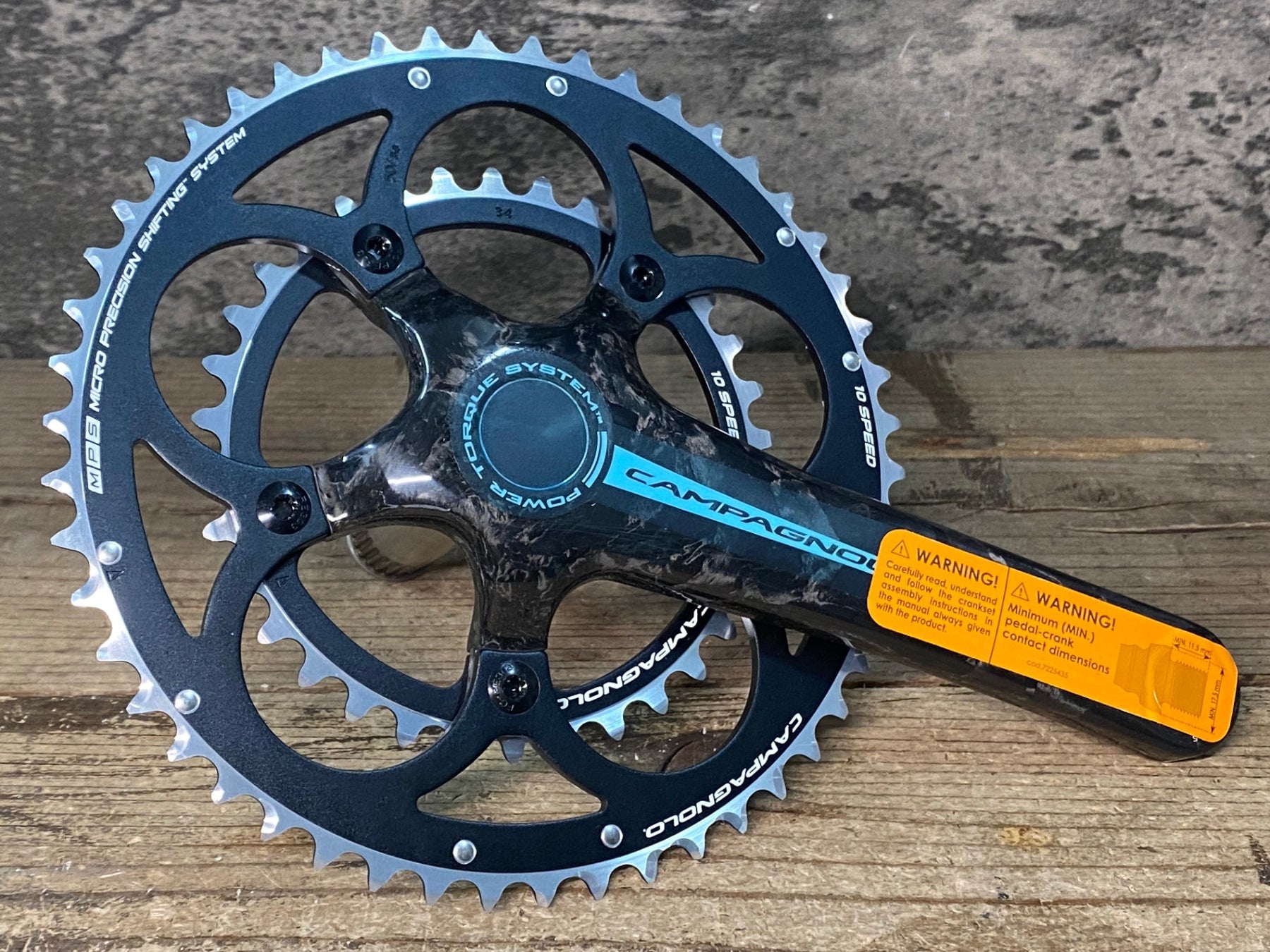 JR304 CAMPAGNOLO CENTAUR CARBON FC12CE040C クランクセット 170mm 50