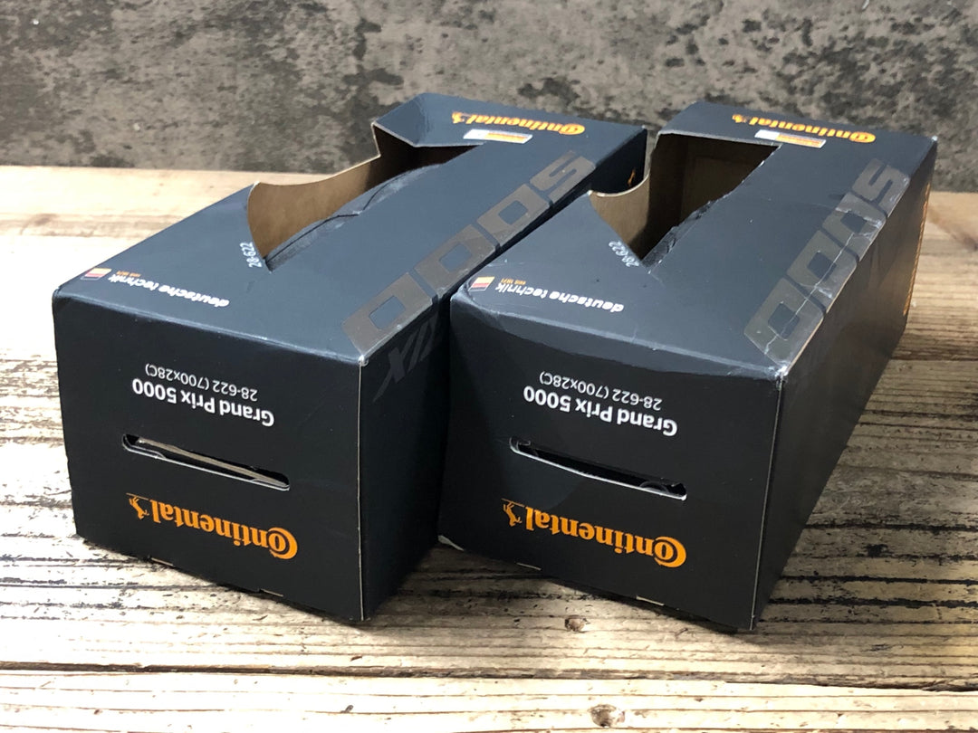 KH734 コンチネンタル CONTINENTAL GP5000 クリンチャー タイヤ 700x28C 前後セット 未使用