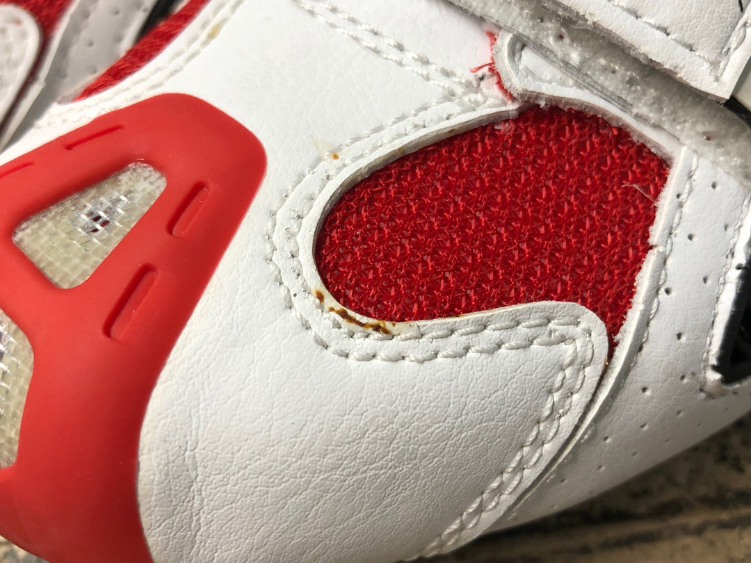 JR545 ノースウェーブ NORTHWAVE AERLITE 3 shoes ビンディングシューズ 黒赤白 EU39 1/2