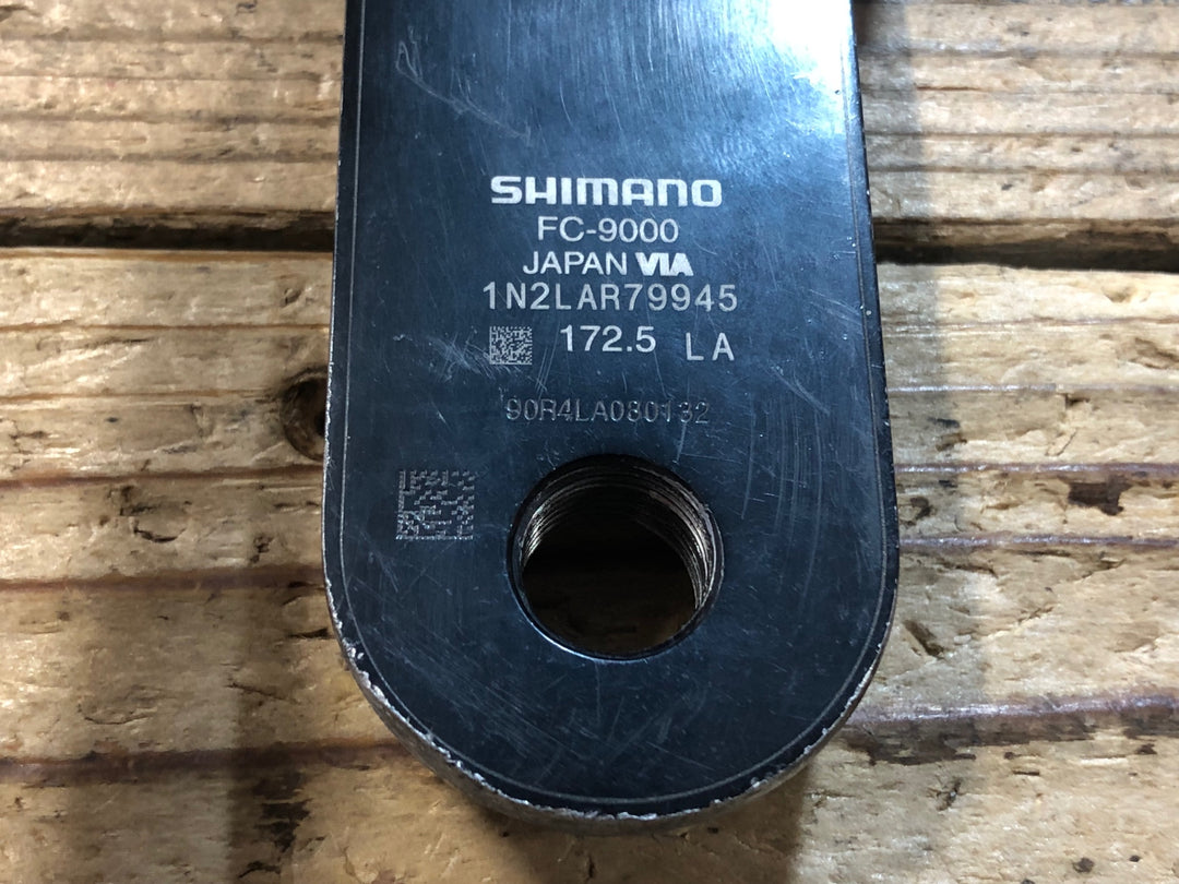 KN514 シマノ SHIMANO デュラエース DURA-ACE FC-9000 172.5mm 52/36T ※FC点検済み