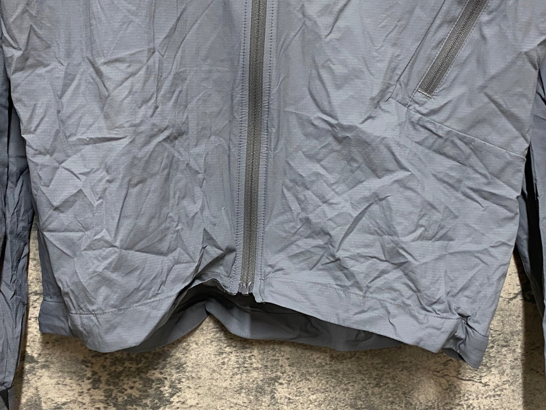 KQ680 セブンメッシュ 7MESH HOODY 長袖 ウインドブレイカー グレー XS