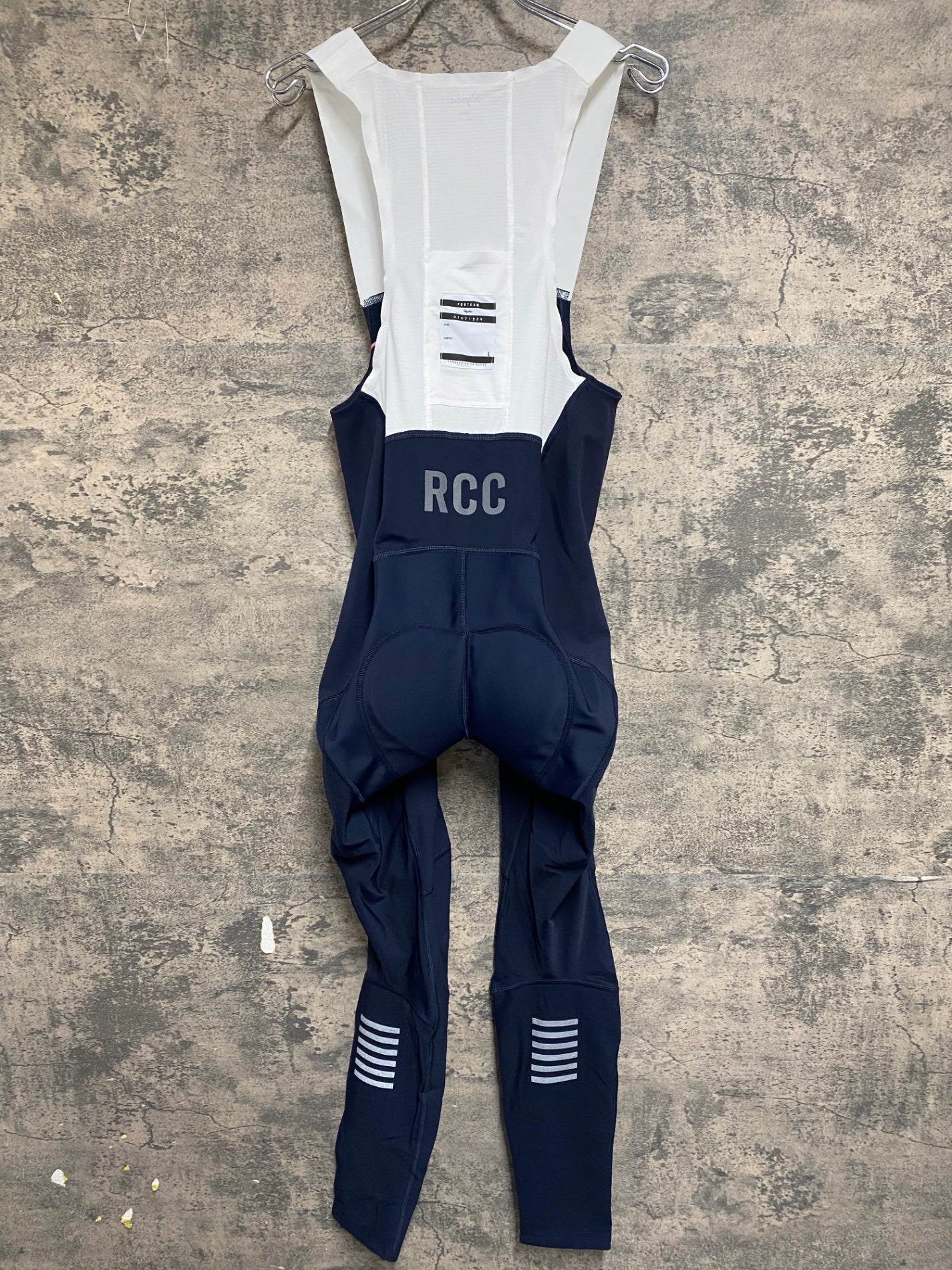 KJ012 ラファ Rapha RCC PRO TEAM WINTER TIGHTS ビブタイツ ネイビー