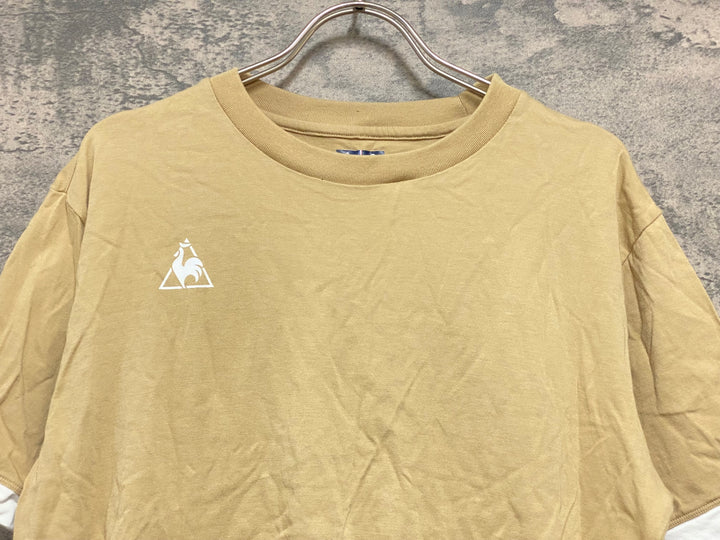 JZ840 ルコックスポルティフ le coq sportif 半袖 Tシャツ カーキ S