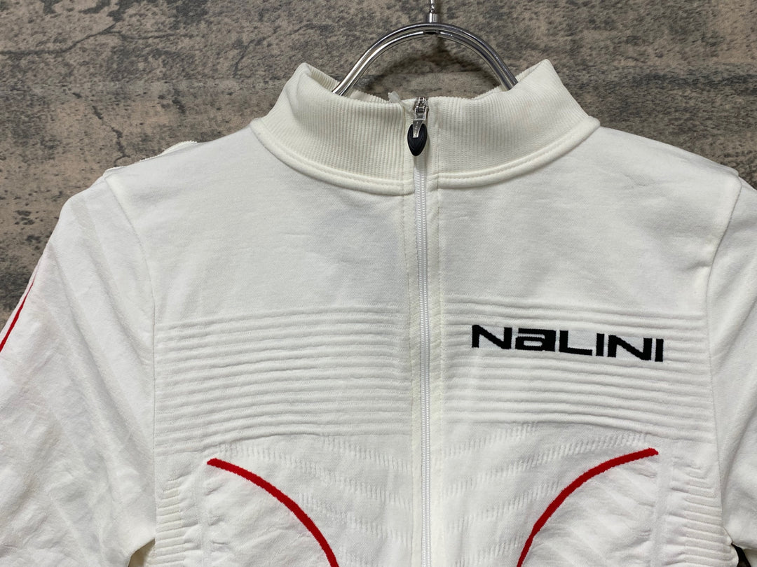 KH171 ナリーニ Nalini 半袖 サイクルジャージ 白 S-M