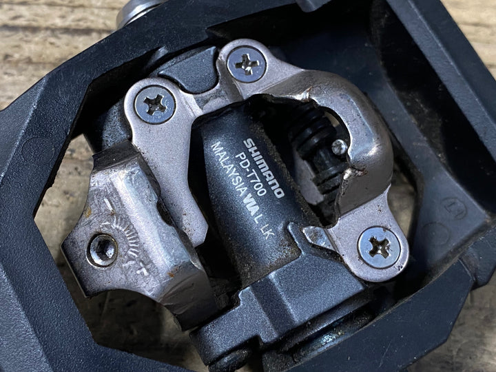 KQ601 シマノ SHIMANO PD-T700 ビンディングペダル SPD