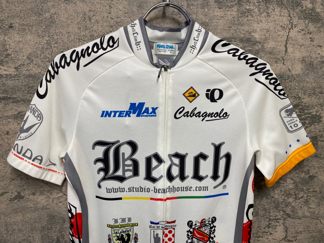 JT531 パールイズミ PEARL iZUMi 半袖 サイクルジャージ 白 M
