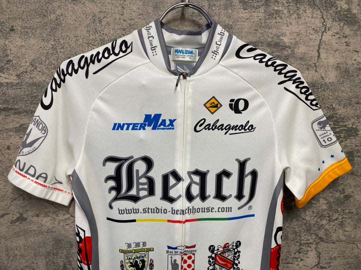 JT531 パールイズミ PEARL iZUMi 半袖 サイクルジャージ 白 M