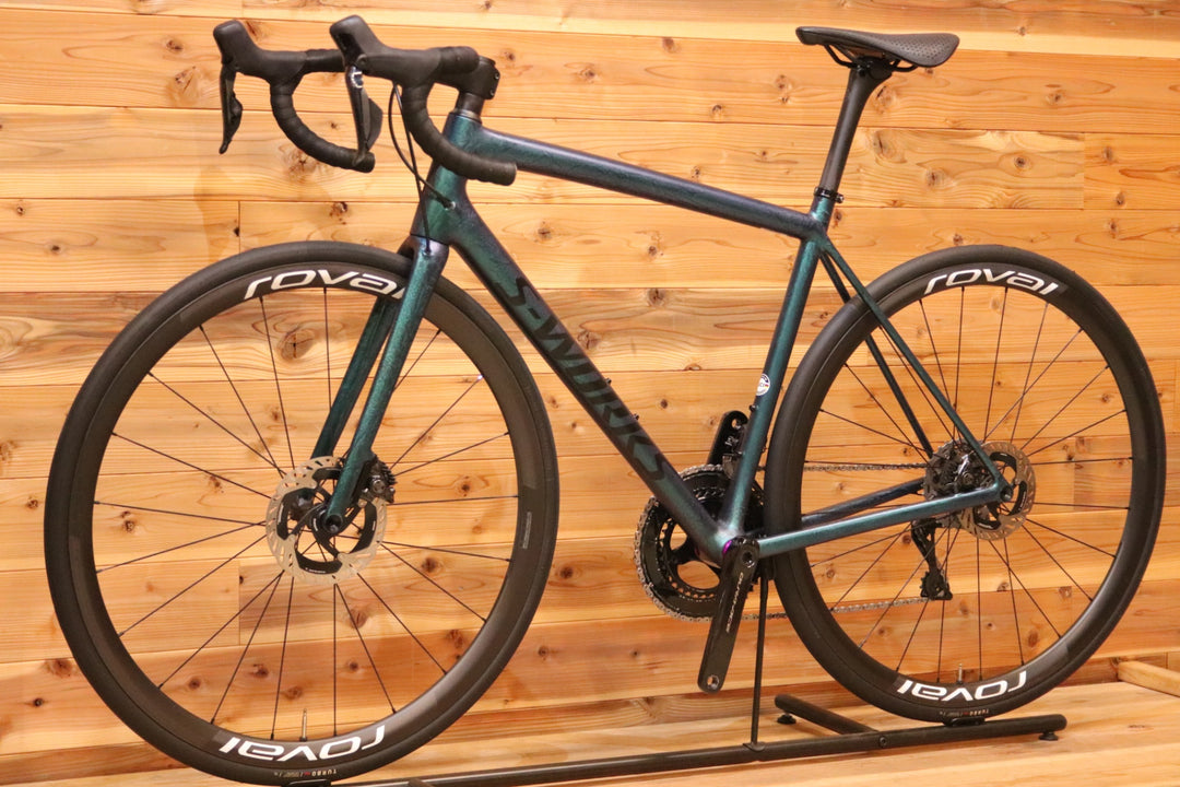 スペシャライズド SPECIALIZED エートス S-WORKS AETHOS 2023 56サイズ デュラエース R9270 12S アルピニスト ALPINIST CLX Ⅱ カーボン ロードバイク 【広島店】