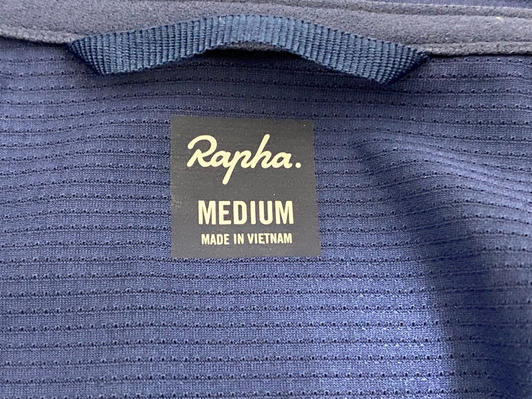 JS654 ラファ Rapha 半袖 サイクルジャージ 紺 M