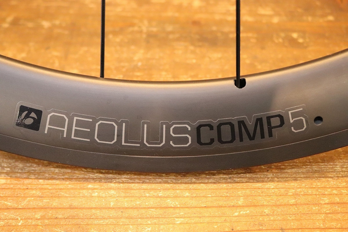 ボントレガー BONTRAGER AEOLUS COMP 5 TLR DISC アルミ カーボン チューブレスレディ ホイールセット  シマノ11S/12S 【芦屋店】