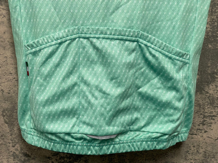 JT904 ナリーニ Nalini ビアンキ Bianchi 半袖サイクルジャージ チェレステ M 汚れあり