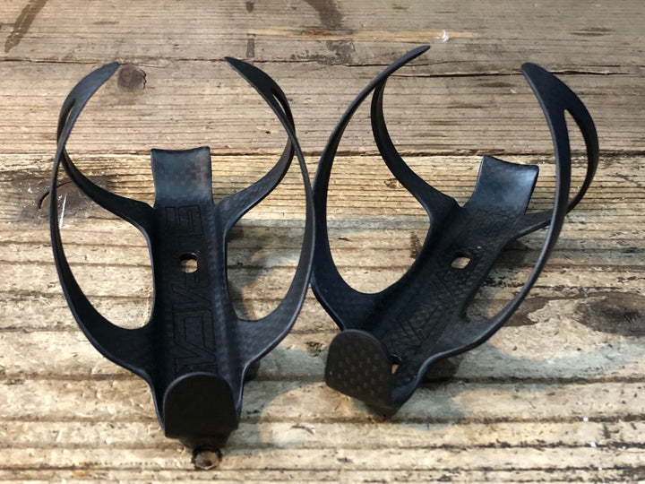 JW904 スパカズ SUPACAZ FLY CAGE CARBON カーボン ボトルケージ 黒 2個セット