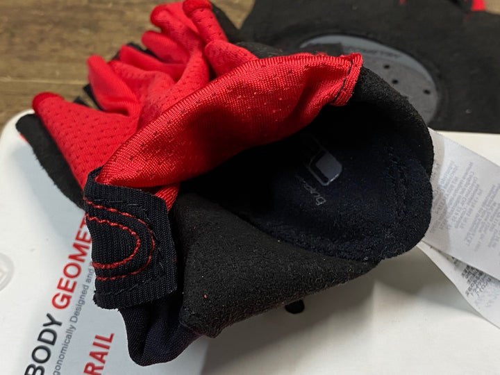 JV679 スペシャライズド SPECIALIZED BG GRAIL 指切 サイクルグローブ 赤 S