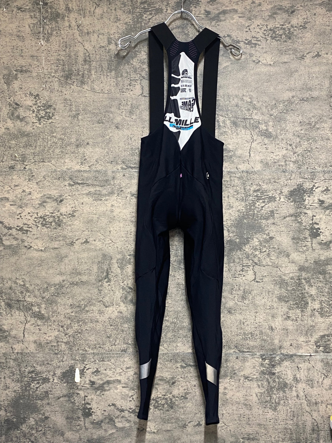 KN159 アソス ASSOS LL.MILLE bonka ビブタイツ 黒 M 裏起毛