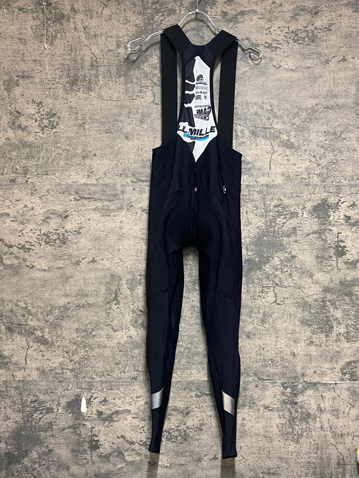 KN159 アソス ASSOS LL.MILLE bonka ビブタイツ 黒 M 裏起毛