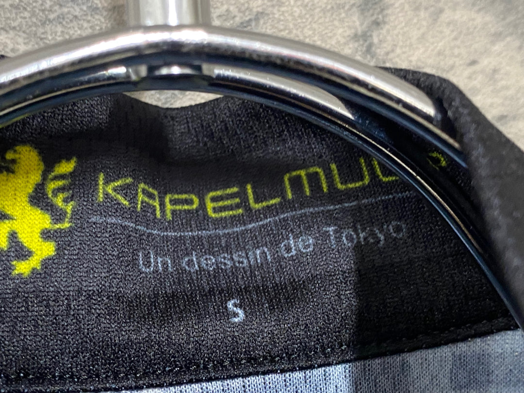 JS689 カペルミュール KAPELMUUR 半袖 サイクルジャージ 緑チェック柄 S
