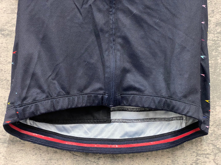 JX643 ラファ Rapha TEMPEST JERSEY 半袖 サイクルジャージ 紺 レディーズ S