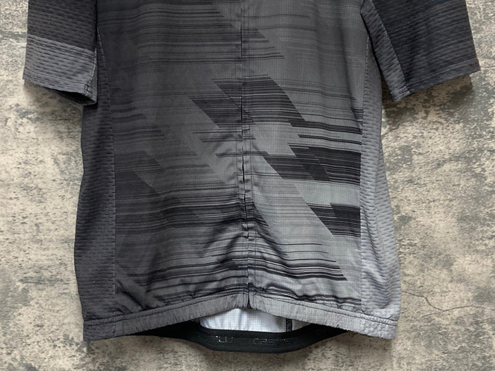 KK566 カステリ CASTELLI 半袖 サイクルジャージ 黒 L
