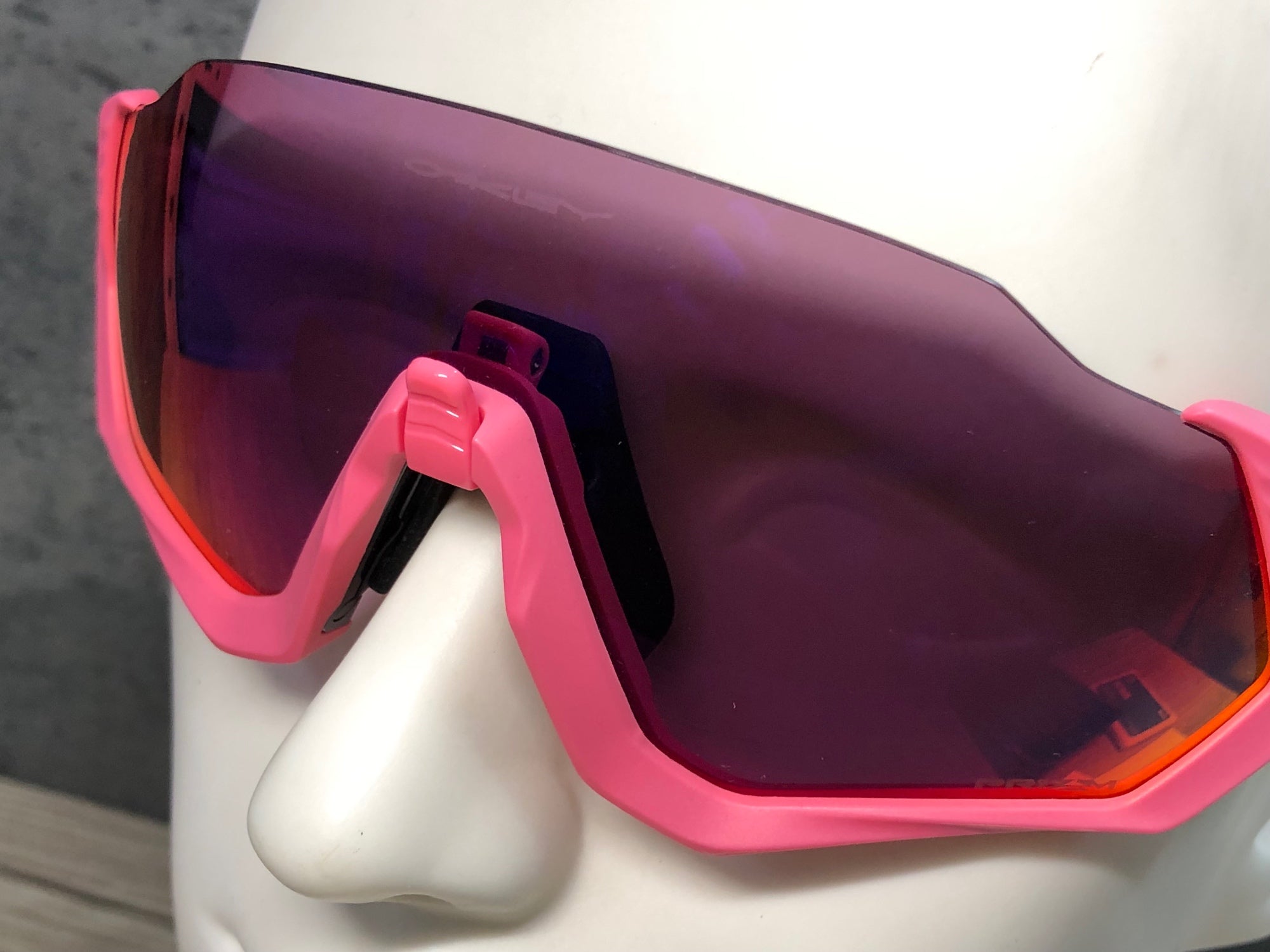 JS594 オークリー OAKLEY FLIGHTJACKET サングラス アイウェア ピンク