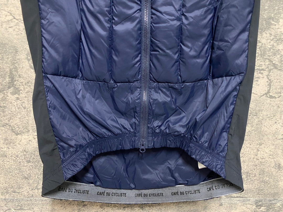 KS235 カフェドシクリステ cafe du cycliste ALEXIA Unisex サイクルベスト ジレ 紺 S