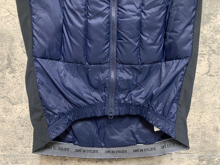 KS235 カフェドシクリステ cafe du cycliste ALEXIA Unisex サイクルベスト ジレ 紺 S
