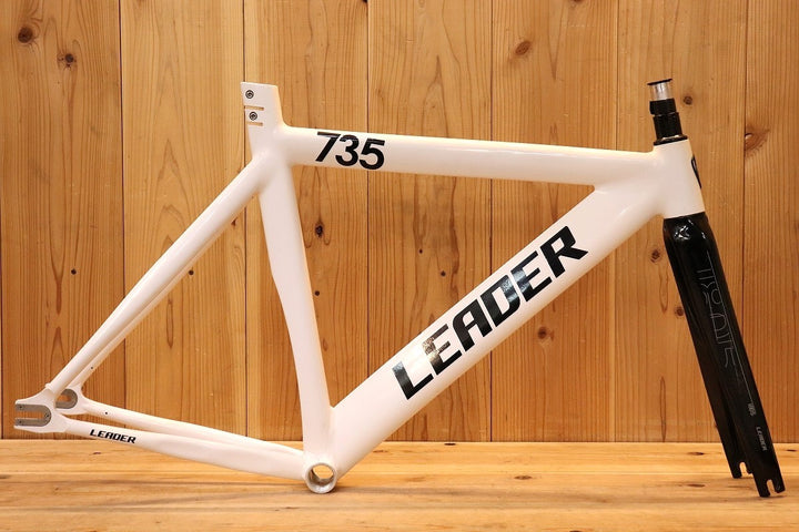 リーダーバイク LEADER BIKES 735 51サイズ アルミ ピストバイク フレームセット 【芦屋店】