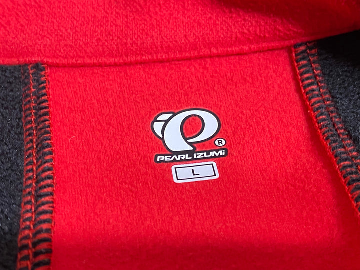 JX132 パールイズミ PEARL iZUMi 長袖サイクルジャケット 赤黒 L